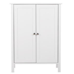 DB luxe Style européen FCH Double portes armoire de salle de bain blanc résistant à l'eau en céramique miroir fait panneau de mélamine pour hôtels - Product Image 1