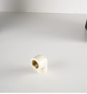 Coude réducteur en laiton raccords de plomberie de polissage de coulée à tête ronde de 90 degrés pour les systèmes d'approvisionnement en eau et de gaz naturel de construction - Product Image 1