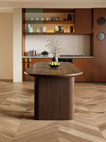 Table de salle à manger pliante en bois extensible pour intérieur, idéale pour la maison, les cafés et les restaurants - Meilleure vente