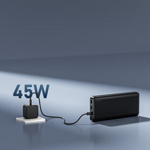 Nouvelles banques d'alimentation portables QC3.0 pour ordinateur portable 100W 65W USB C PD charge rapide 26800mAh 20000Mah <span class=keywords><strong>30000Mah</strong></span> Powerbank batterie externe pour ordinateur portable - Product Image 4