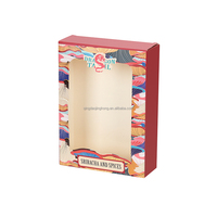 Boîtes de présentation en papier kraft ondulé avec logo personnalisé comptoir POS pour magasin de détail avec gaufrage et stratification mate