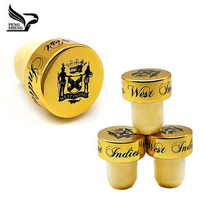 Logo personalizzato goffrato t a forma di tappo di Gin sintetico sughero con Alumimia Cap prodotti cinesi - Product Image 6