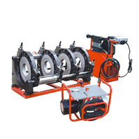 Machine de soudage par fusion hydraulique HaiSha, directement de l'usine, nouvelle, 2,5 kW, 63-200 mm, pour tuyaux HDPE PE PP, personnalisable, ISO CE