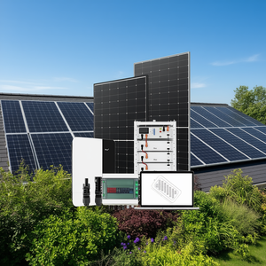 ซันพลัส5KW ระบบพลังงานแสงอาทิตย์โมโนคริสตัลไลน์ซิลิคอนตัวควบคุม MPpt ใช้ในบ้าน51.2V 50/60Hz - Product Image 2