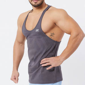 2024 camisetas sin mangas informales para gimnasio para hombres, diseño de logotipo personalizado, tamaño para correr, verano, Material de poliéster, superventas en línea, decoración estampada - Product Image 2