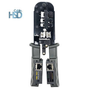 Solução de teste de cabo multifunção, melhor preço de rede 468st utp/stp rj45 rj12 rj11 ferramentas de crimpador de crimpagem - Product Image 2