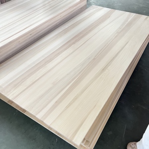 Planche en peuplier naturel collé par le bord, 4x8 pieds, 18mm, pour la fabrication d'armoires - Product Image 4