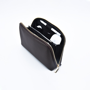 Electronic Organizer Travel Case, Dual Compartment Tech Organization Water Resistant Cable Pouch Storage Bag for Accessories - Product Image 1