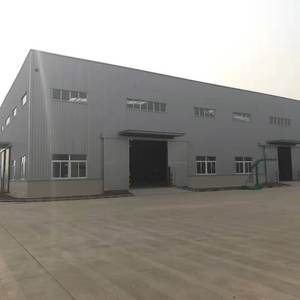 Bâtiment d'usine préfabriqué en structure métallique robuste, charpente métallique à portique, <span class=keywords><strong>atelier</strong></span> en acier à faible coût - Product Image 5