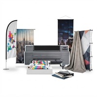 Printer Bendera Format Besar 1302B Satu Sisi Lebar 1.32m Printer Tinta Sublimasi untuk Pencetakan Kain Bendera dan Spanduk