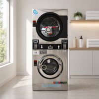 Offres Spéciales 2-en-1 Lave-linge séchant électrique à carte de 16kg Machine à double pile pour le linge Bon prix pour un lavage efficace