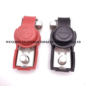 Battery <b>Clamp</b> 96178093 96178082 Red Black Plastic For Daewoo DW-SKY Auto Connectors - Product Image 1