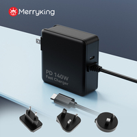 Merryking  Chargeur rapide multi-ports pour ordinateur portable avec certification CE KC, acceptant OEM PD 140w PD