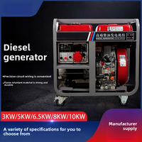 Generator Diesel 3kW 5kW 10kW Ditenagai oleh KOOP CE AVR Perlindungan Ganda Generator Diesel Portabel Tugas Berat Polandia