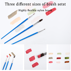 Kit de peinture par numéros DIY, plusieurs tailles, art ligné fait main avec loupe, peinture comestible, peinture sous vide, bois <span class=keywords><strong>russe</strong></span> - Product Image 4
