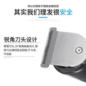 Tondeuse à cheveux électrique Kemei KM 1407 tout-en-un, rechargeable, corps métallique, étanche IPX7, pour hommes, coupe de cheveux, rasage, poils du nez - Product Image 5