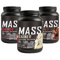 Poudre de protéines pour la prise de masse haute en calories avec 50 g de protéines, formule pour la nutrition sportive et le soutien musculaire, étiquette privée OEM