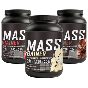 Integratore Proteico per Aumento Massa Muscolare ad Alto Contenuto Calorico con 50g di Proteine per <span class=keywords><strong>Nutrizione</strong></span> Sportiva <span class=keywords><strong>e</strong></span> Supporto Muscolare, Etichetta Privata OEM - Product Image 1