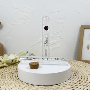 Fournitures en gros de plastique PS jetable transparent pour tubes avec bouchon 12*75mm (capacité de 10 à 50ml) Logo personnalisable - Product Image 1