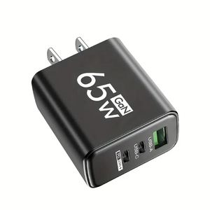 65W USB sạc điện thoại <span class=keywords><strong>Adapter</strong></span> cho iPhone 16 15 14 13 Pro Max Loại C 3 cổng điện thoại tường sạc cho Samsung S24 S23 Lưu ý 20 10 - Product Image 1
