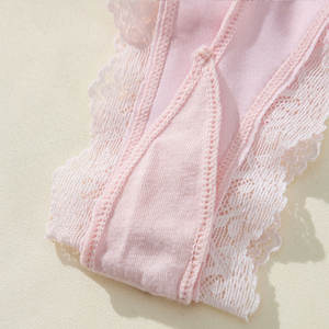 Nuovo Design: Slip in Pizzo da Donna, Intimo Femminile Quotidiano con Fiocco, Mutandine Senza Cuciture <span class=keywords><strong>Sexy</strong></span> per Giovani Donne - Product Image 6