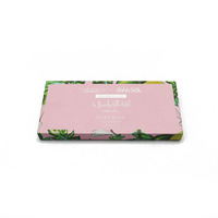 Boîte à couvercle magnétique rigide avec logo personnalisé recyclable, boîte d'emballage solide, style livre, boîte cadeau magnétique de luxe pour vêtements, chaussettes, masques pour les yeux
