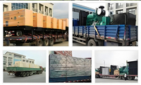 Leiser Dieselgenerator AC Einphasig 50-400KW 380V/400V 50/60Hz mit Autostart und offenem Rahmen für Weichai Yuchai
