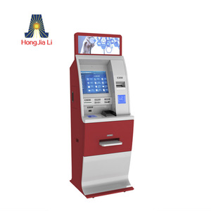 Tự dịch vụ thanh toán kiosk Thông Minh Tiền Tệ trao đổi tiền mặt ngân hàng <span class=keywords><strong>ATM</strong></span> tiền gửi rút <span class=keywords><strong>ATM</strong></span> Máy kiosk với máy in và đầu đọc thẻ - Product Image 6