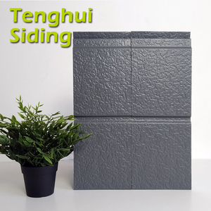 Tenghui Tấm Ốp Tường Bên Ngoài Bằng Kim Loại Cách Nhiệt Và Trang Trí Nhẹ Tấm Ốp Tường Sandwich <span class=keywords><strong>PU</strong></span> Tiết Kiệm Năng Lượng - Product Image 5