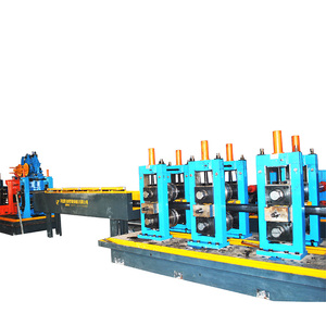 Ligne <span class=keywords><strong>de</strong></span> production <span class=keywords><strong>de</strong></span> tuyaux par soudage haute fréquence entièrement automatique ERW, commande PLC, <span class=keywords><strong>pompe</strong></span> à roulement, boîte <span class=keywords><strong>de</strong></span> vitesses pour la fabrication <span class=keywords><strong>de</strong></span> tuyaux en acier au carbone - Product Image 3