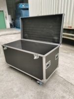 Boîtier de protection de câbles personnalisé en aluminium avec contreplaqué de 9/12 mm