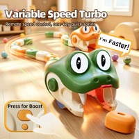 YT Hot RC Serpiente Magnética Comedora Interactiva, Juguete Clásico Retro de Control Remoto, Come, Crecerá, Repite, Serpiente Hambrienta