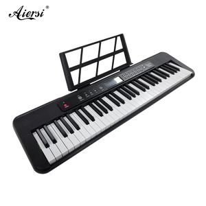 Nút rộng 22mm, phím đàn piano phản ứng cảm ứng, Màu đen/trắng/đỏ 61 ghi chú Bàn phím Organ điện tử cầm tay - Product Image 4