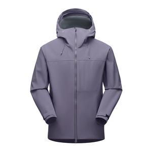 เสื้อแจ็คเก็ตฮาร์ดเชลล์ชั้นเดียวสำหรับผู้ชาย ยี่ห้อดูปองท์ ทนทาน กันลม เหมาะสำหรับฤดูหนาว ใช้เป็นชุดทำงาน มีซับในสีพื้นตัดกัน - Product Image 2