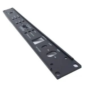 Özel Stereo amplifikatör Metal ön Panel kontrolleri sac alüminyum/paslanmaz çelik/soğutucu levha parçaları imalat