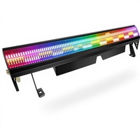 Barre de lumière de scène PKnight 240W, 448 LED RGBWA CCT, en alliage d'aluminium, contrôle DMX maître-esclave, IP65, éclairage pour mariage et DJ