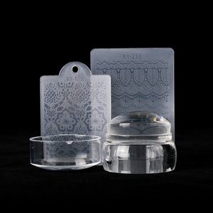 New <b>Nail</b> Transfer Stamp Silicone Scraper <b>Nail</b> Printing Special <b>Nail</b> <b>Tool</b> Stamper - Product Image 4