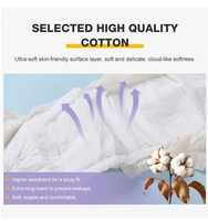Culottes menstruelles jetables en pulpe de bois rose, écologiques, de haute qualité, super respirantes, pour femmes