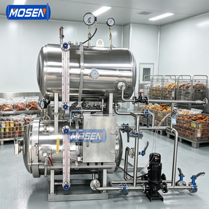 Máquina de Esterilización por Inmersión en Agua Automática para Salsa de Chile, Pasta de <span class=keywords><strong>Tomate</strong></span>, Salsa de Curry, Salsa de Queso y Esterilización de Bolsas de Alimentos - Product Image 1