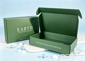 Colored Coated Corrugated Mailer <b>Box</b> Inner Hot Stamping Decoration Eco-Friendly <b>Recyclable</b> Magnetic Closure Four-Color Printing - Product Image 4