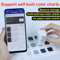 Analizador de Color LS170 Ultracompacto con Aplicación Móvil para Escanear Muestras de Color y Comparar con Tarjetas de Color Electrónicas