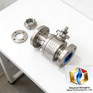 Bille en titane légère filetée NPT/BSPT haute performance pour la forage pétrolier et les pipelines Q41F-100TA2-DN32, Q41F-100TA2-DN40, Q41F-100TA2-DN - Product Image 1