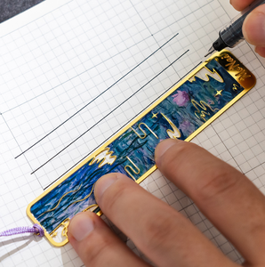 다른 모양으로 주문을 받아서 만들어진 금 금속 책갈피 새로운 유행 판금 제조 중공 주문 책갈피 - Product Image 6