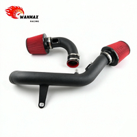 Kit d'admission d'air double premium pour BMW F80 M3 F82 F83 M4 3.0L S58 S55, tuyau en aluminium thermolaqué, filtre à double cône amélioré