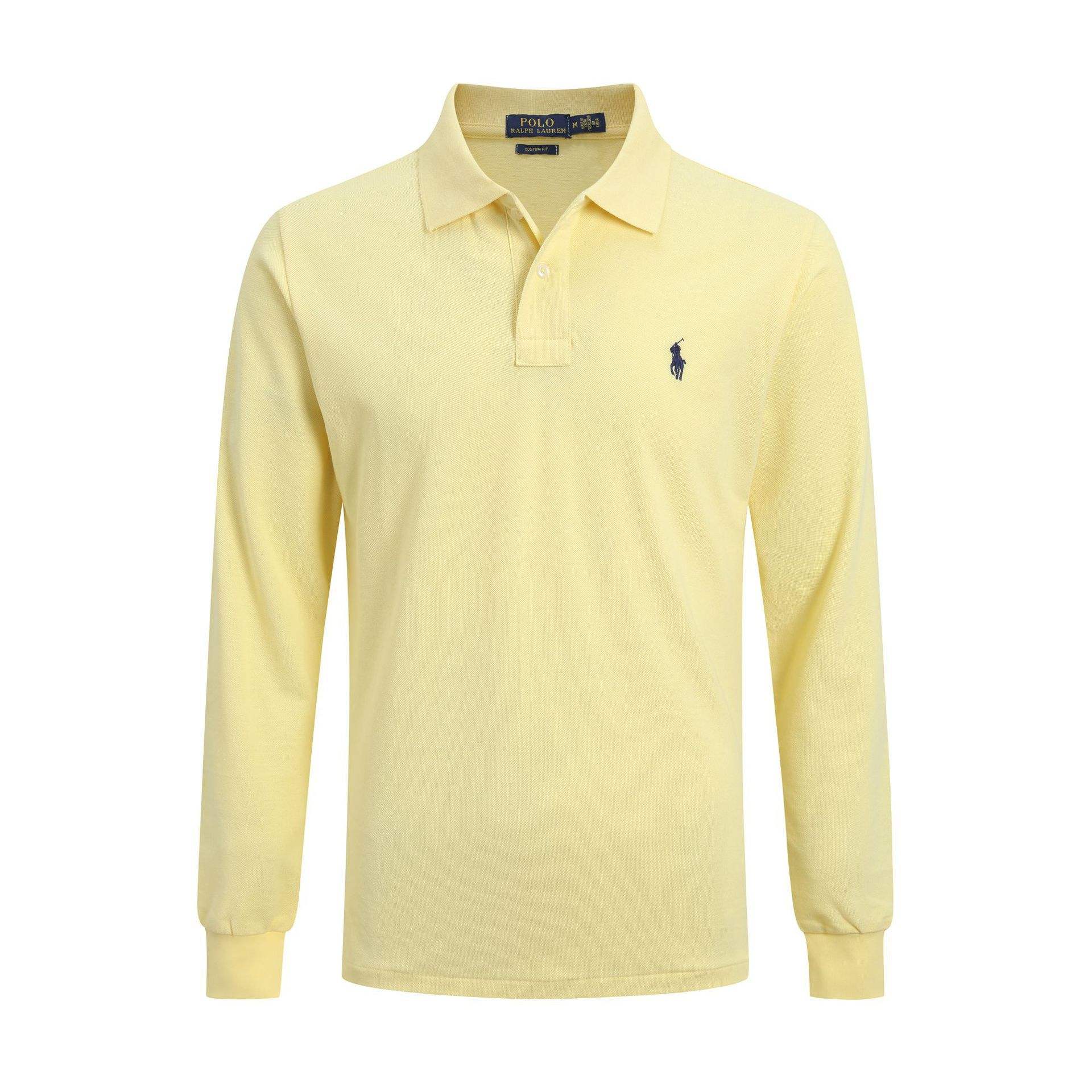 Long-sleeved yellow pony