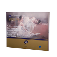 Rubens – Kit de peinture aquarelle liquide personnalisé en gros, haute qualité, 24 couleurs, 8 ml, qualité artiste, en tube, pour papier et DIY