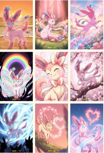 Papier d'art Pokémon YQ, articles de collection haut de gamme, boîte surprise mystère, papier coloré Pokémon scellé, grossiste à bas prix - Product Image 6