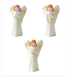 Statuetta Realistica della Vergine Maria con Ali, Angelo Europeo in Resina, Ornamento Decorativo, Personaggio 3D in Miniatura, Giocattolo per Bambini - Product Image 1