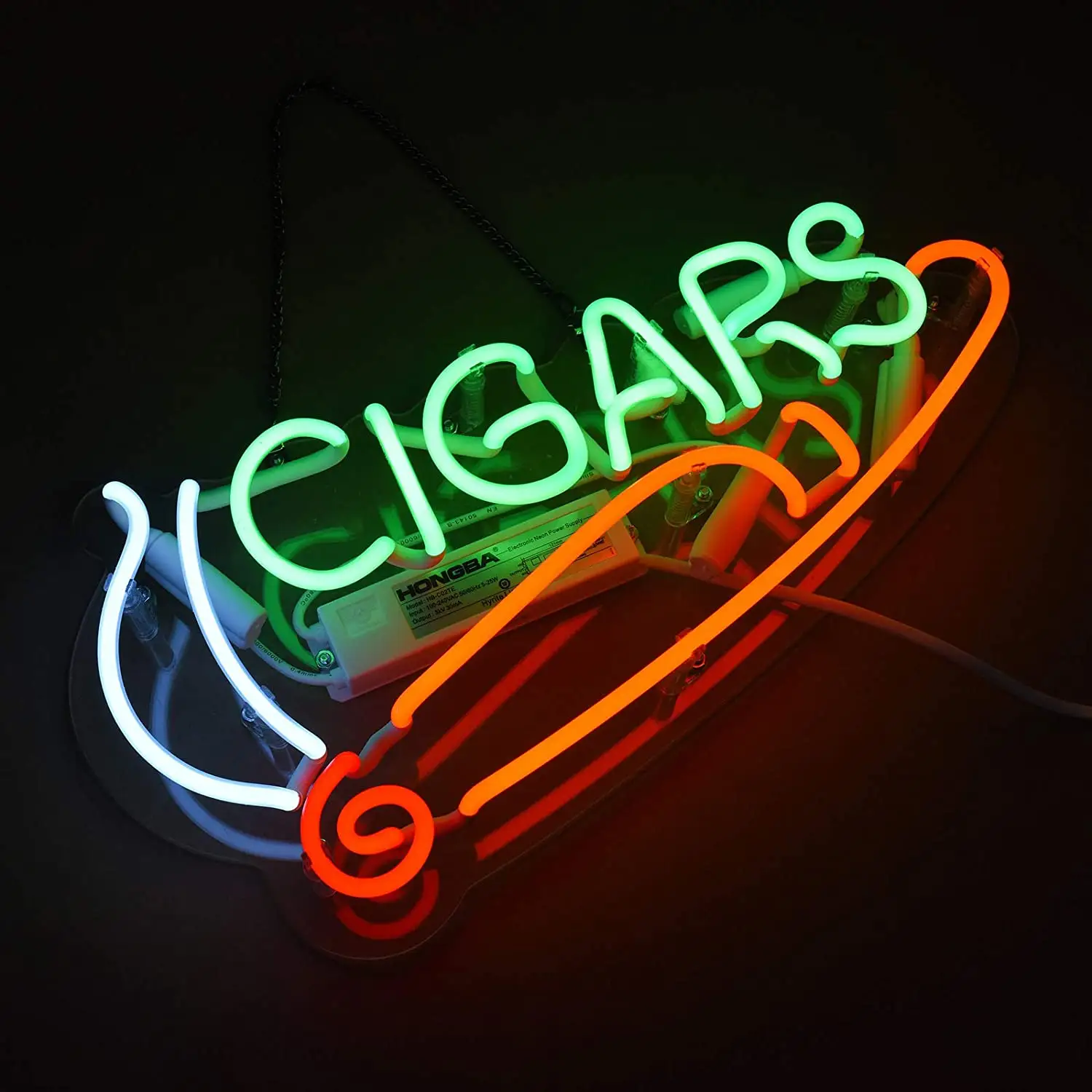 Cigarros arte pmma quadro feito à mão vidro neon <span class=keywords><strong>sinal</strong></span> personalizado