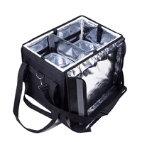 500D 1680D Oxford étanche Courier fourre-tout sac à dos cavalier feuille d'aluminium nourriture déjeuner sac d'isolation thermique pour moto